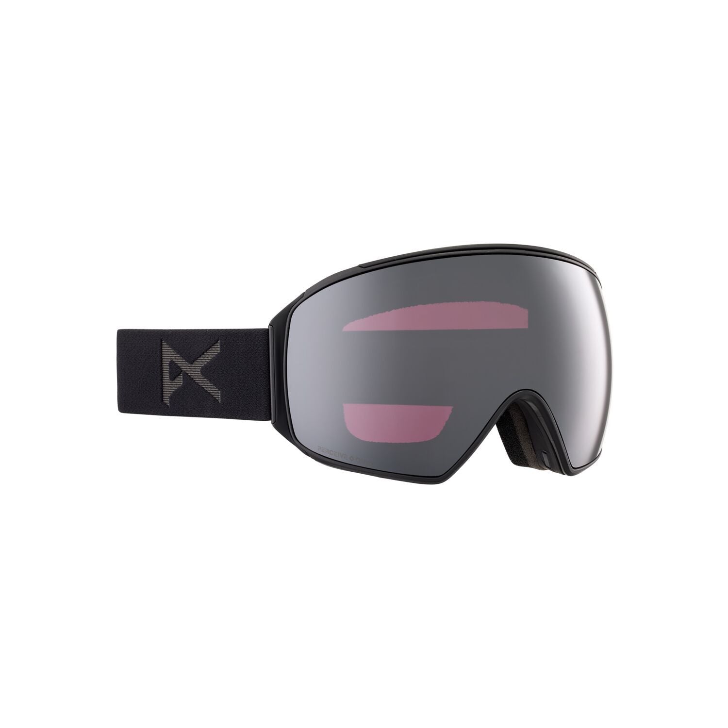 Anon M4 Toric Goggles + Bonus Lens + MFI Face Mask - Low Bridge Fit Smoke / Perceive Sunny Onyx Snow Goggles