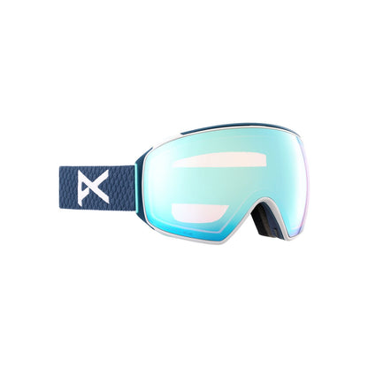 Anon M4 Toric Goggles + Bonus Lens + MFI Face Mask Nightfall Perceive Variable Blue - Anon Snow Goggles