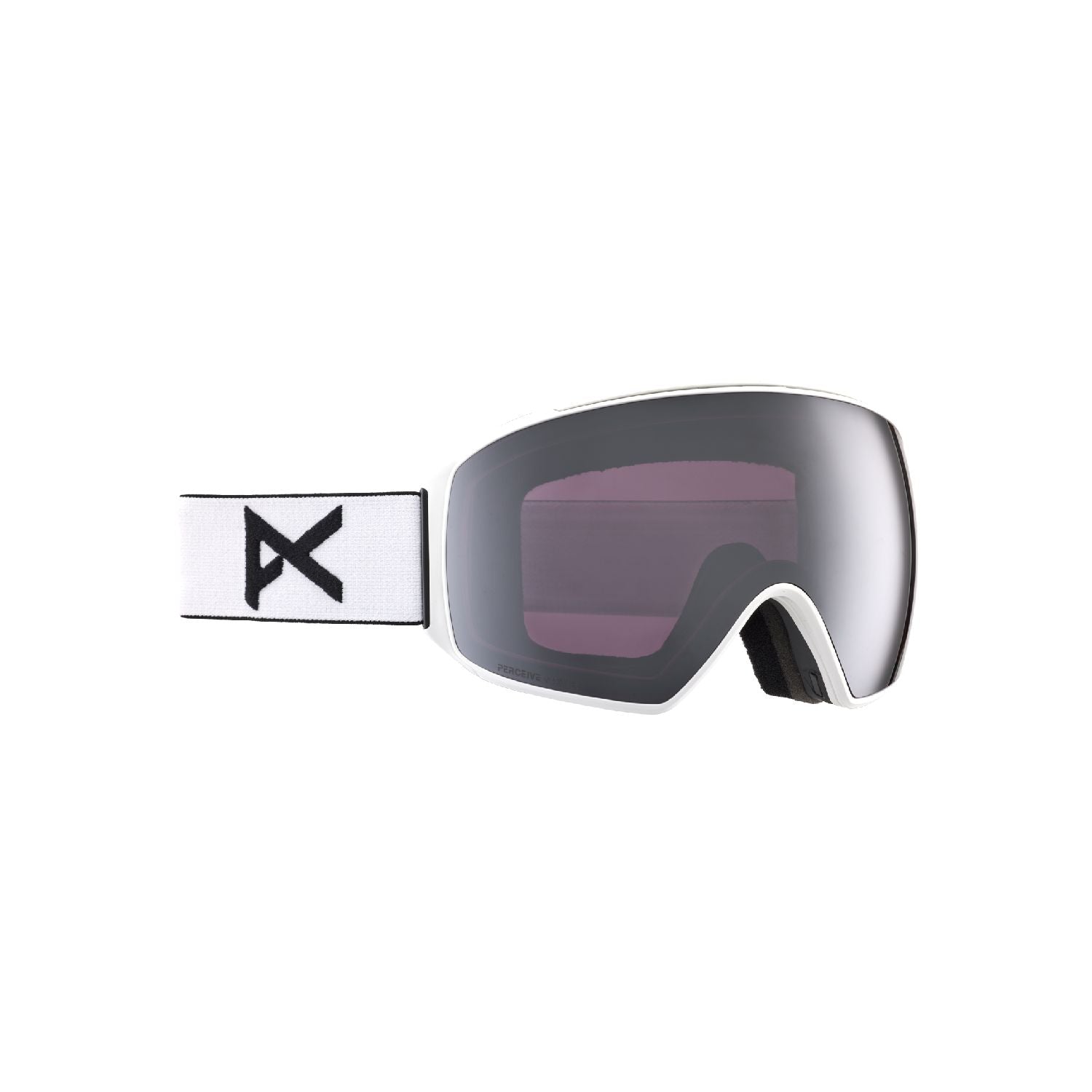 Anon M4 Toric Goggles + Bonus Lens + MFI Face Mask White Perceive Sunny Onyx - Anon Snow Goggles