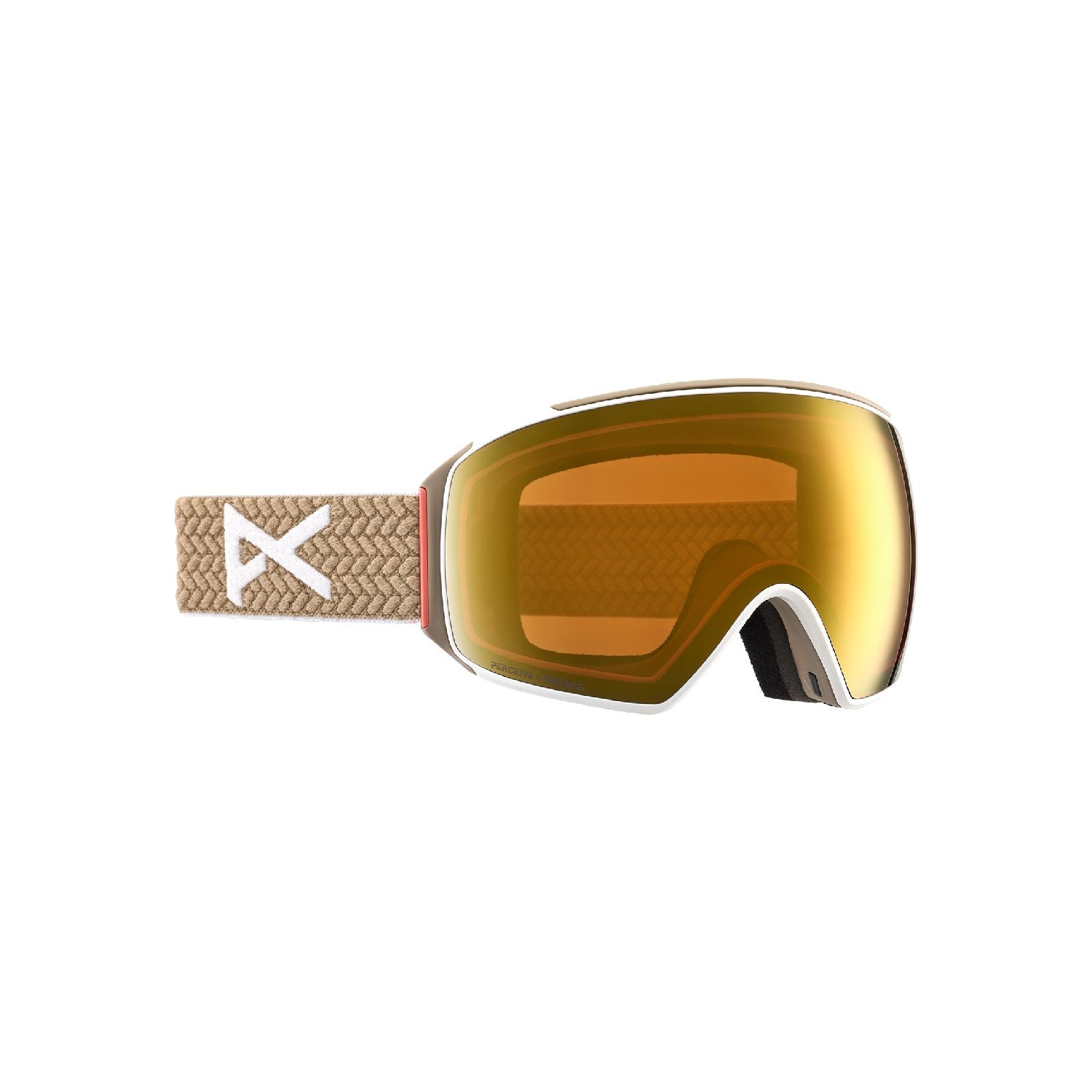 Anon M4 Toric Goggles + Bonus Lens + MFI Face Mask Summit Taupe Perceive Sunny Bronze - Anon Snow Goggles