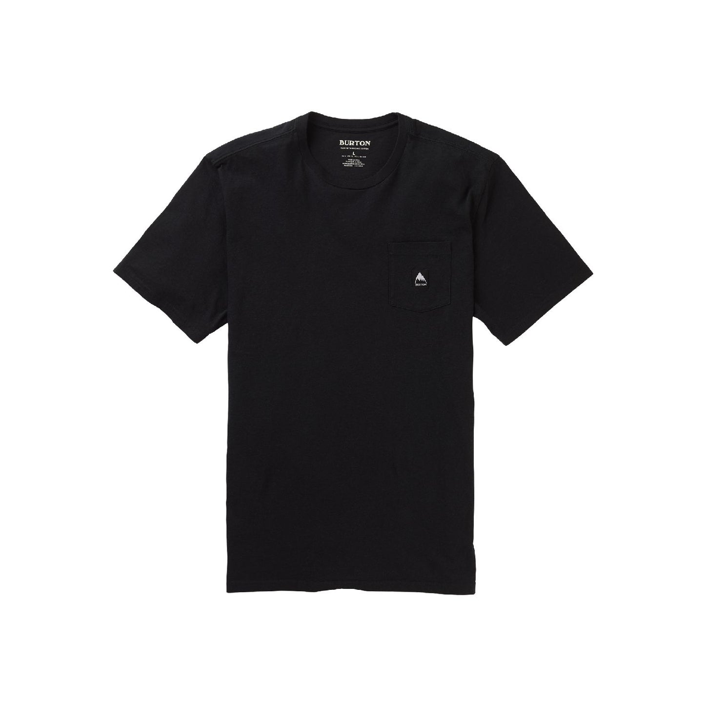 Burton Colfax Short Sleeve T-Shirt True Black - Burton LS Shirts