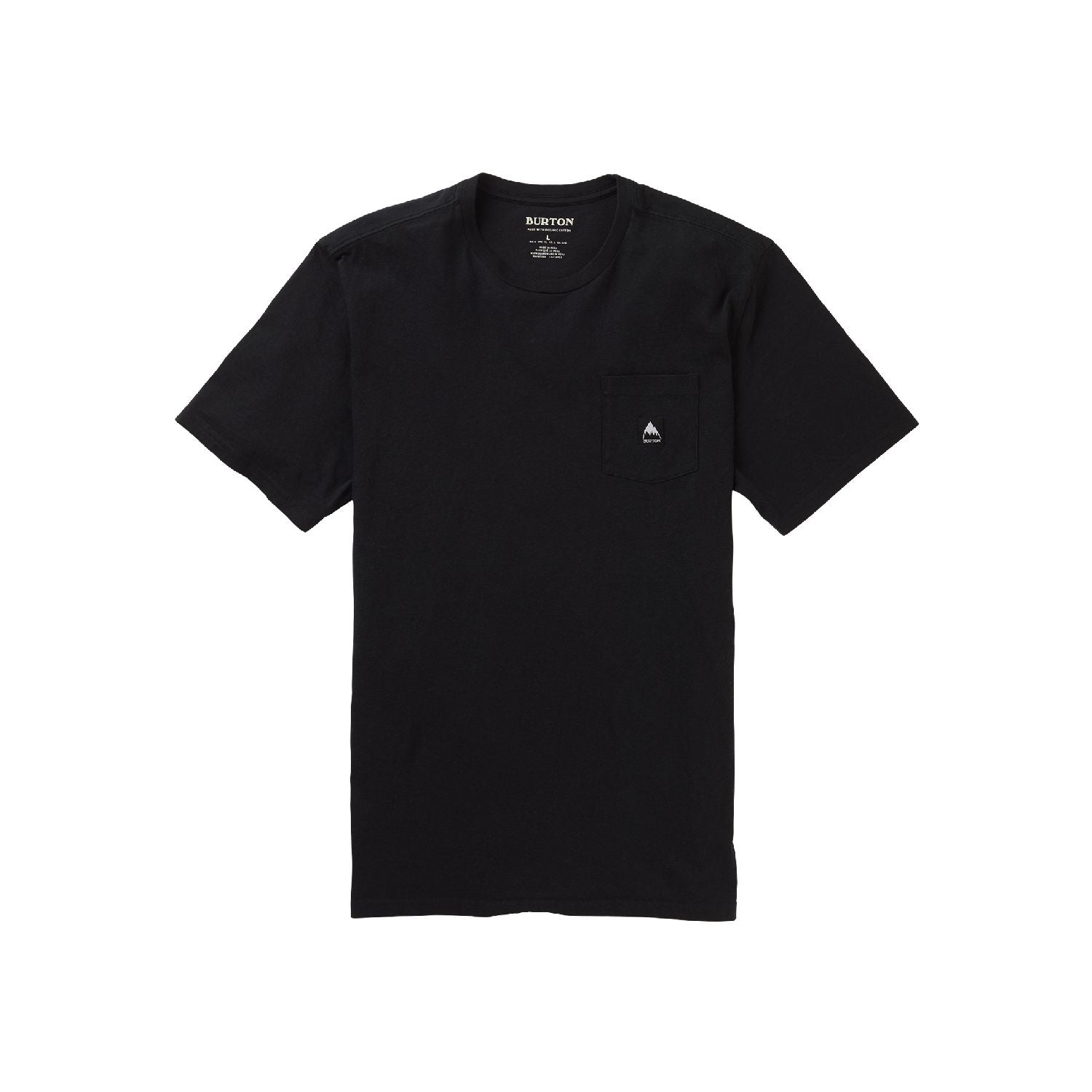 Burton Colfax Short Sleeve T-Shirt True Black - Burton LS Shirts