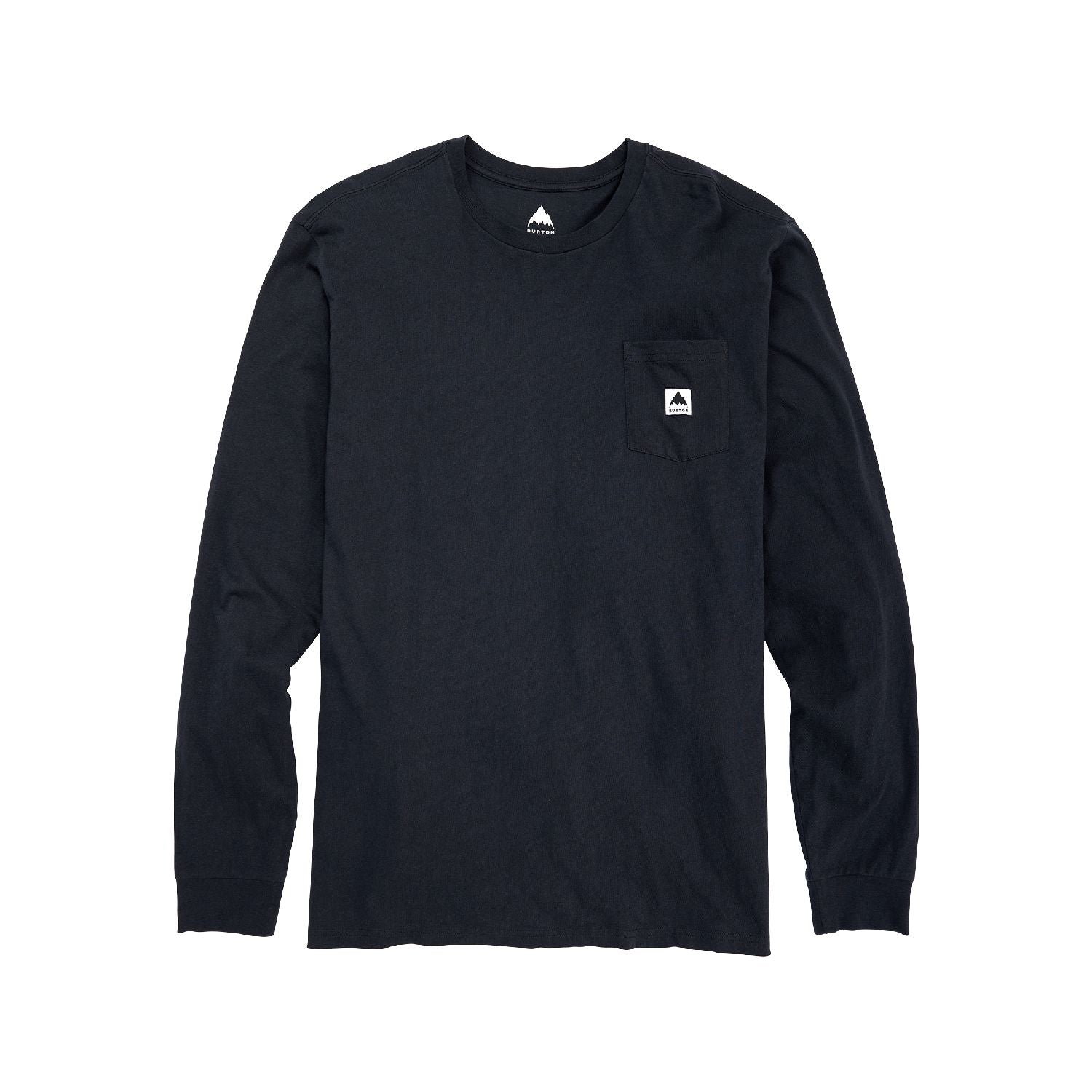 Burton Colfax Long Sleeve T-Shirt True Black - Burton LS Shirts