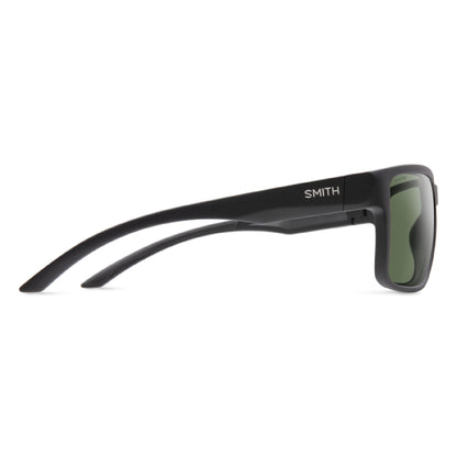 Smith Emerge Sunglasses Matte Black ChromaPop Polarized Grey Green - Smith Sunglasses