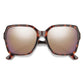 Smith Flare Sunglasses Tortoise / ChromaPop Polarized Rose Gold Mirror Lens Sunglasses