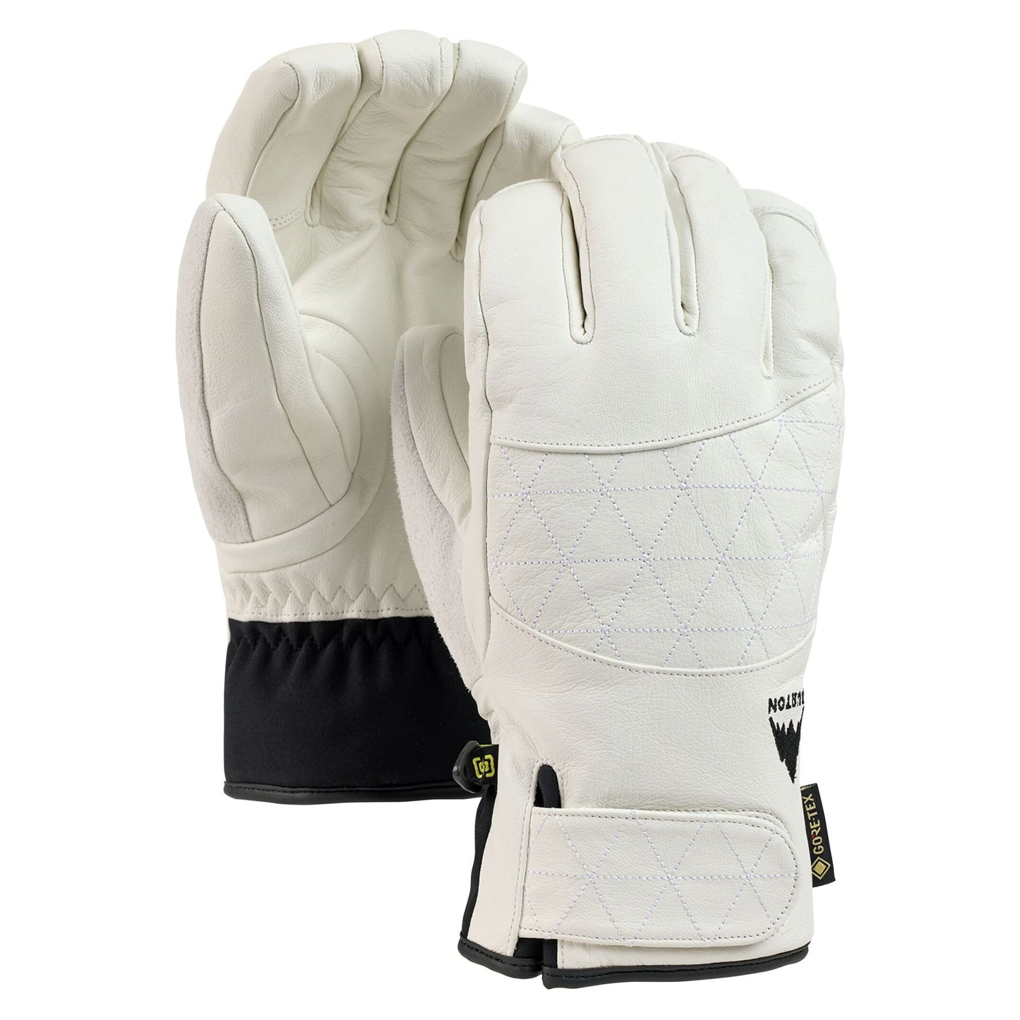 Women's Burton Gondy GORE-TEX Leather Gloves Stout White Snow Gloves