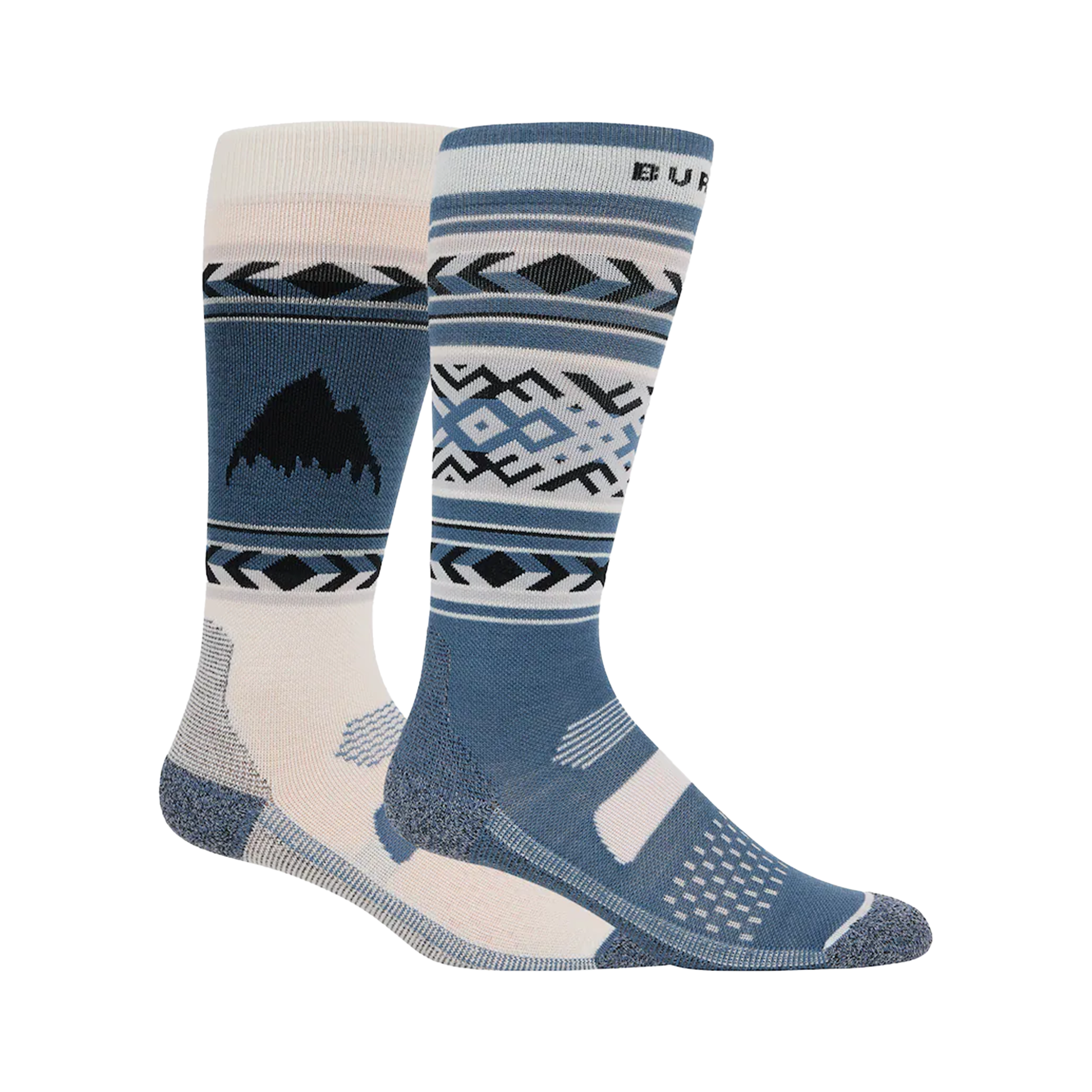 Women's Burton Performance Lightweight Sock 2-Pack Slate Blue Snow Socks