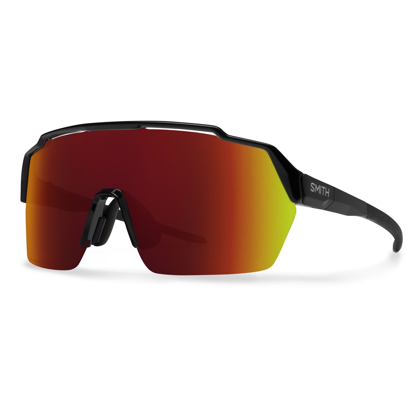 Smith Shift Split MAG Sunglasses Black ChromaPop Red Mirror - Smith Sunglasses