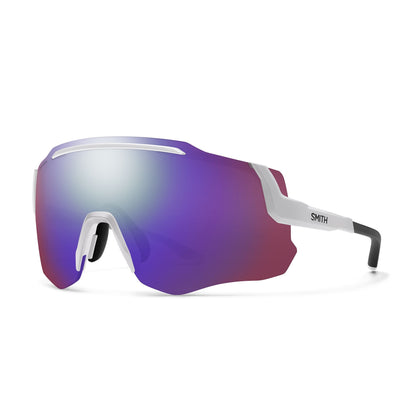 Smith Momentum Sunglasses White ChromaPop Violet Mirror - Smith Sunglasses