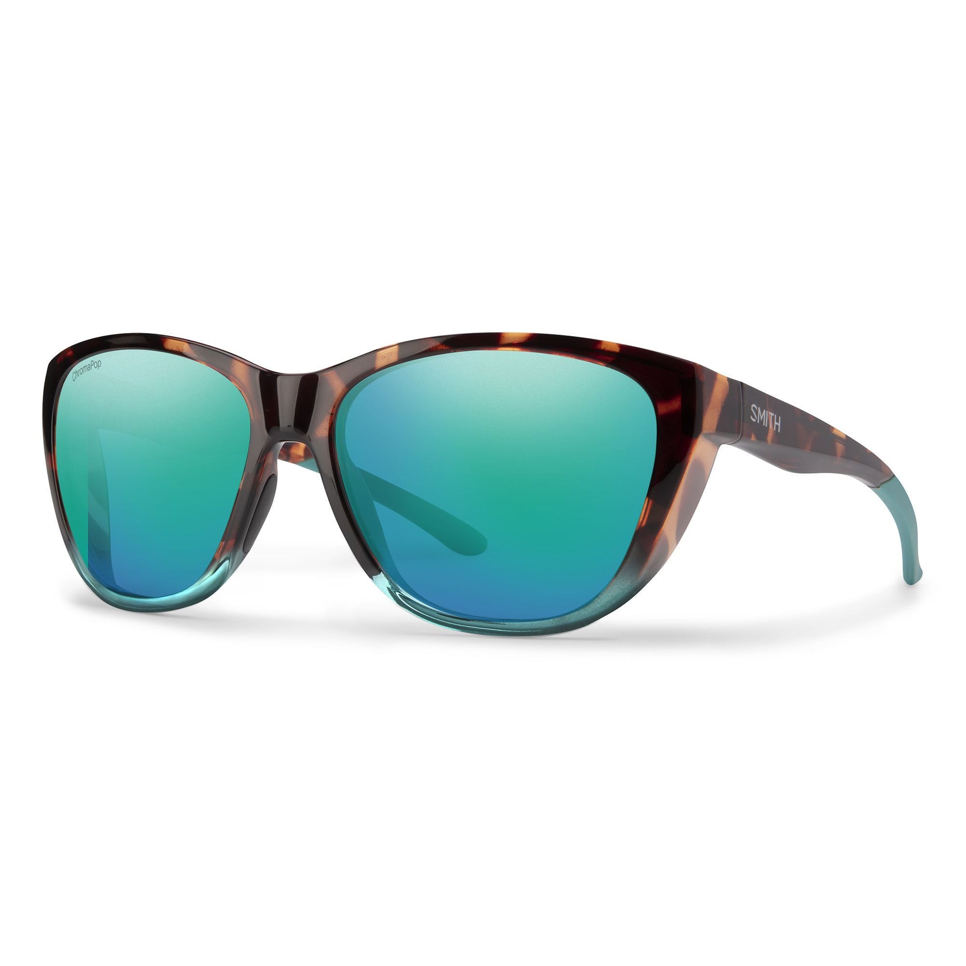 Smith Shoal Sunglasses Opal Fade ChromaPop Polarized Opal Mirror - Smith Sunglasses