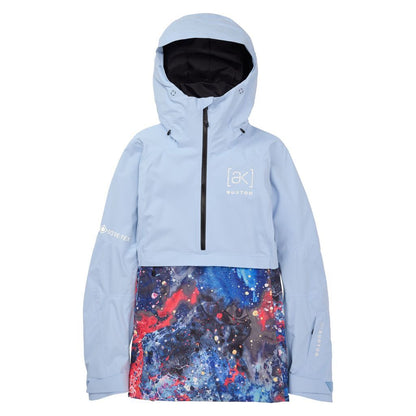 Women's Burton [ak] Kimmy GORE-TEX 2L Anorak Jacket Moonrise Nebula - Burton Snow Jackets