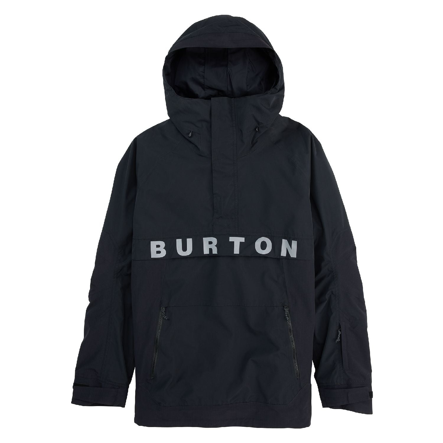 Men's Burton Frostner 2L Anorak Jacket True Black - Burton Snow Jackets