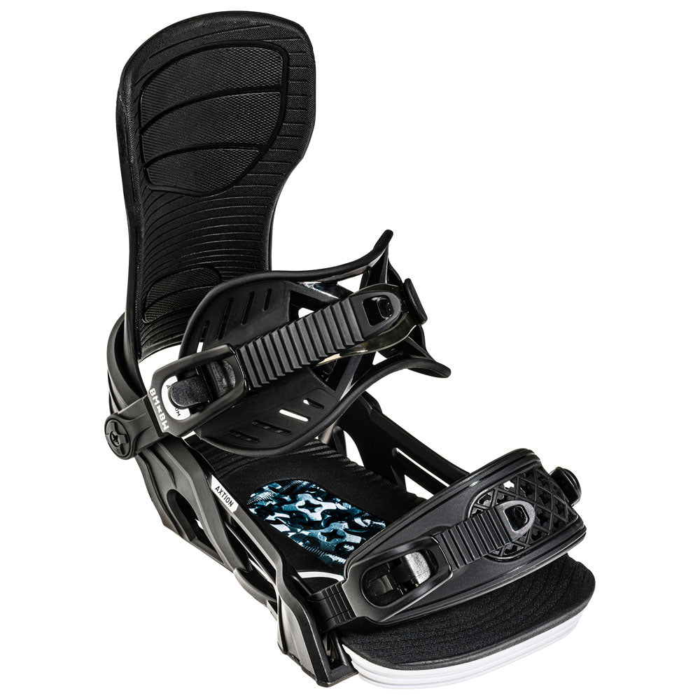 Bent Metal Axtion Snowboard Bindings Black - 2022 S Snowboard Bindings