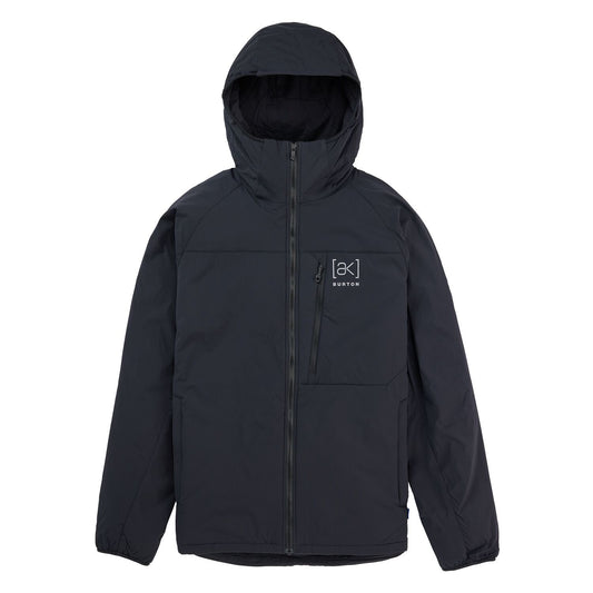 Men's Burton [ak] Helium Hooded Stretch Insulated Jacket True Black Snow Jackets