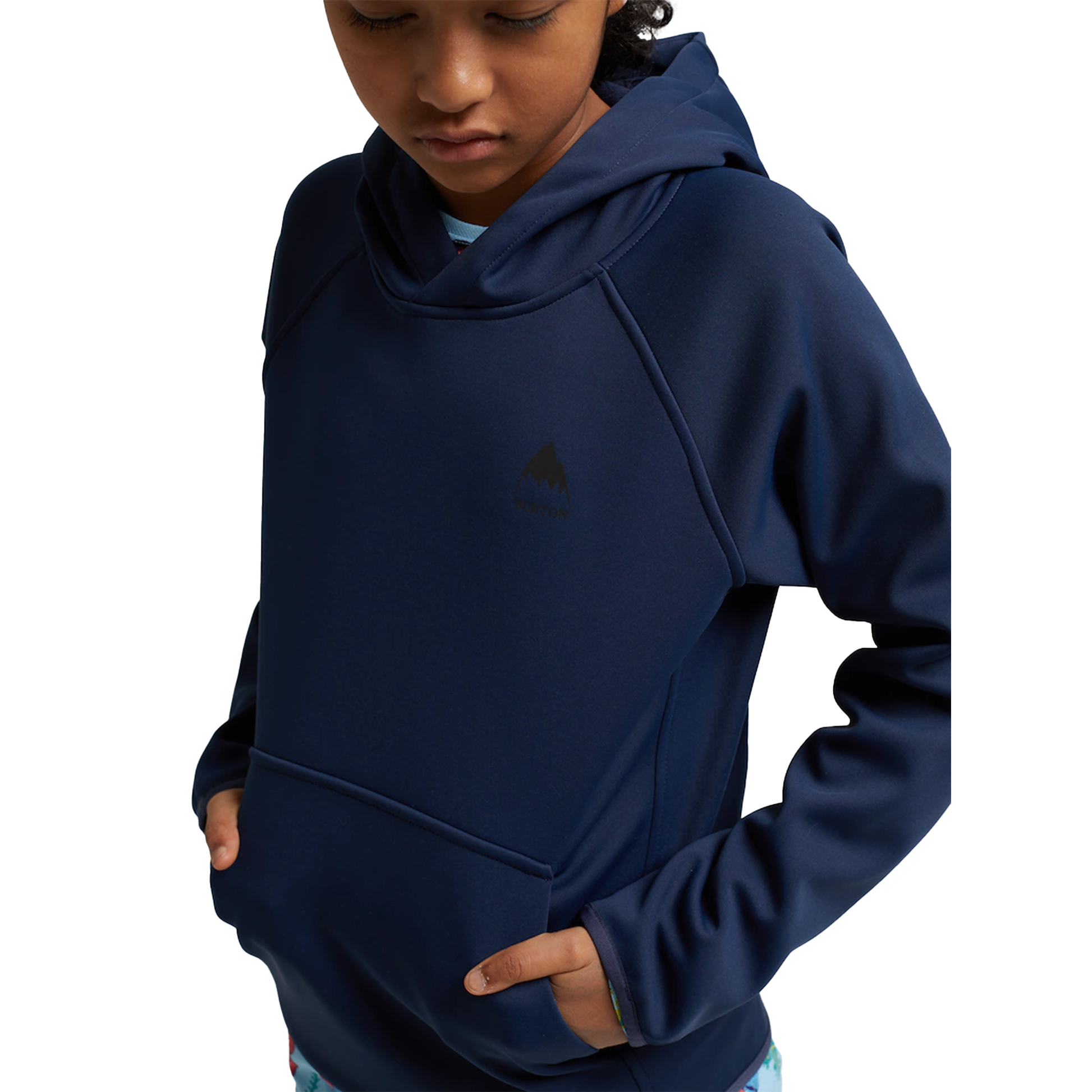 Kids' Burton Crown Weatherproof Pullover Fleece Dress Blue Insulators & Fleece