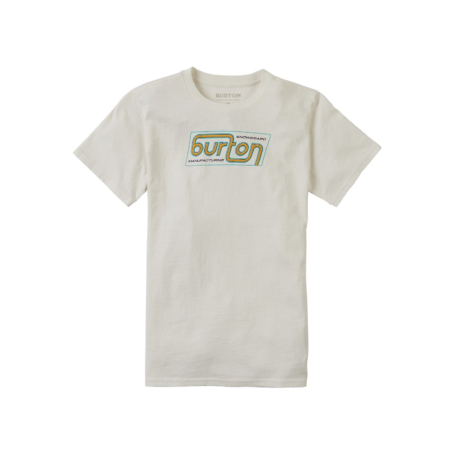 Burton Kids' Bryson Short Sleeve T-Shirt Stout White SS Shirts