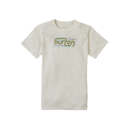 Burton Kids' Bryson Short Sleeve T-Shirt Stout White - Burton SS Shirts