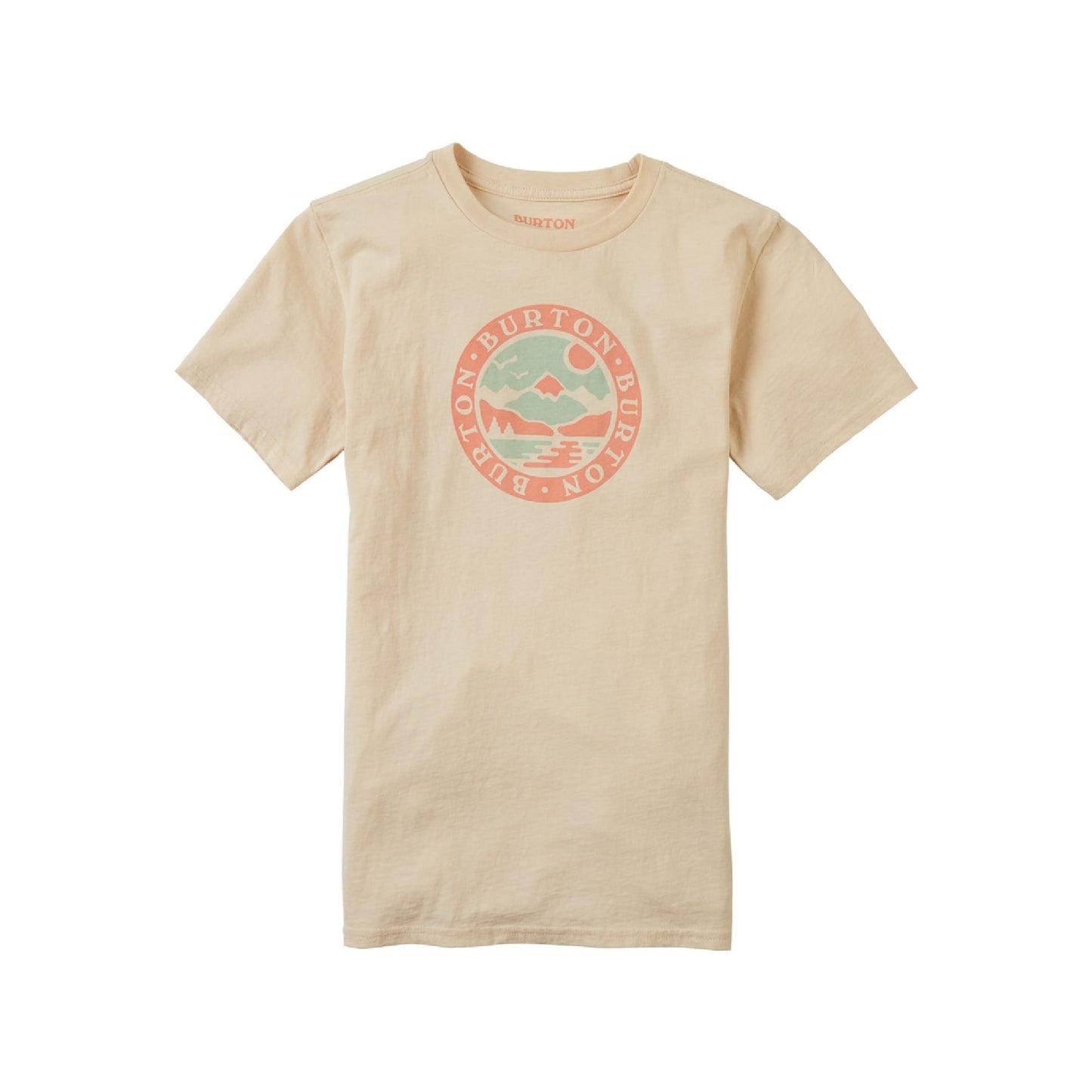 Burton Kids' Cole Short Sleeve T-Shirt Creme Brulee SS Shirts