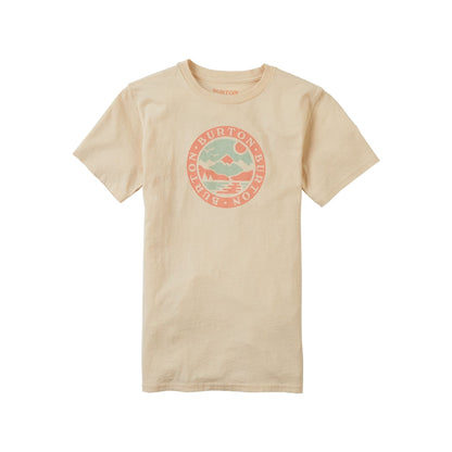 Burton Kids' Cole Short Sleeve T-Shirt Creme Brulee - Burton SS Shirts