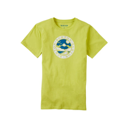 Burton Kids' Cole Short Sleeve T-Shirt Limeade - Burton SS Shirts