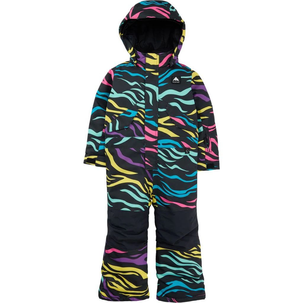 Roxy Sparrow Jumpsuit Snowsuit Bright White Pansy Pansy