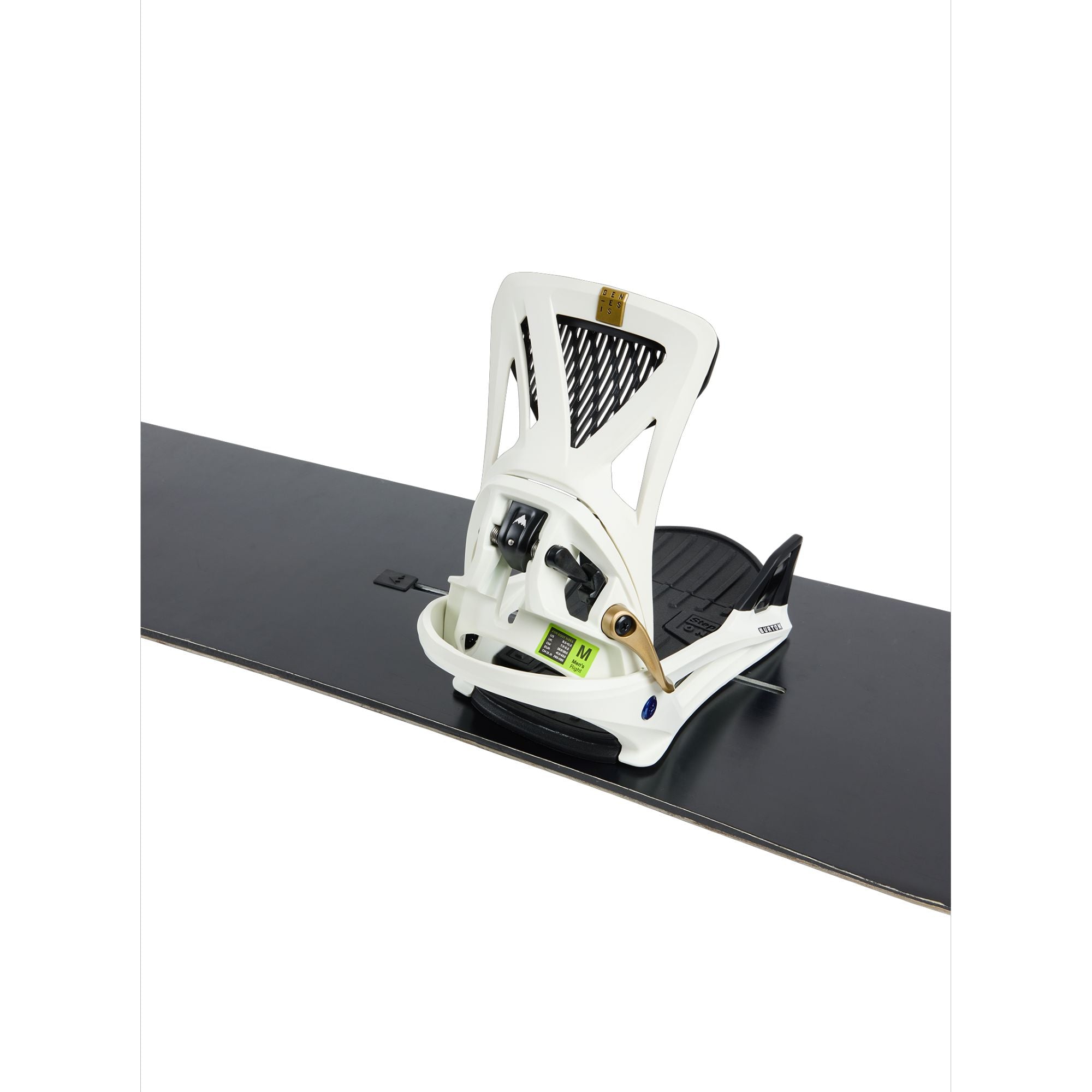 Men's Burton Step On Genesis Re:Flex Snowboard Bindings - Black / S
