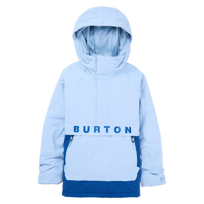 Kids' Burton Frostner 2L Anorak Jacket Dusty Blue Twilight Blue - Burton Snow Jackets