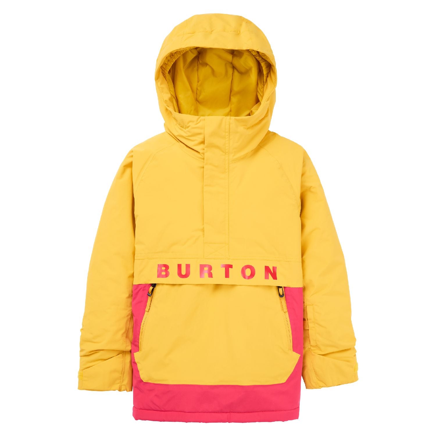 Kids' Burton Frostner 2L Anorak Jacket Goldenrod Azalea Pink - Burton Snow Jackets