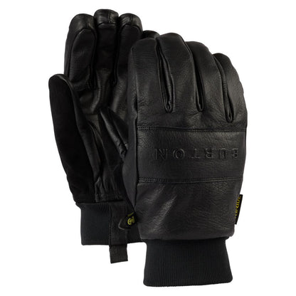 Burton Treeline Leather Gloves True Black - Burton Snow Gloves
