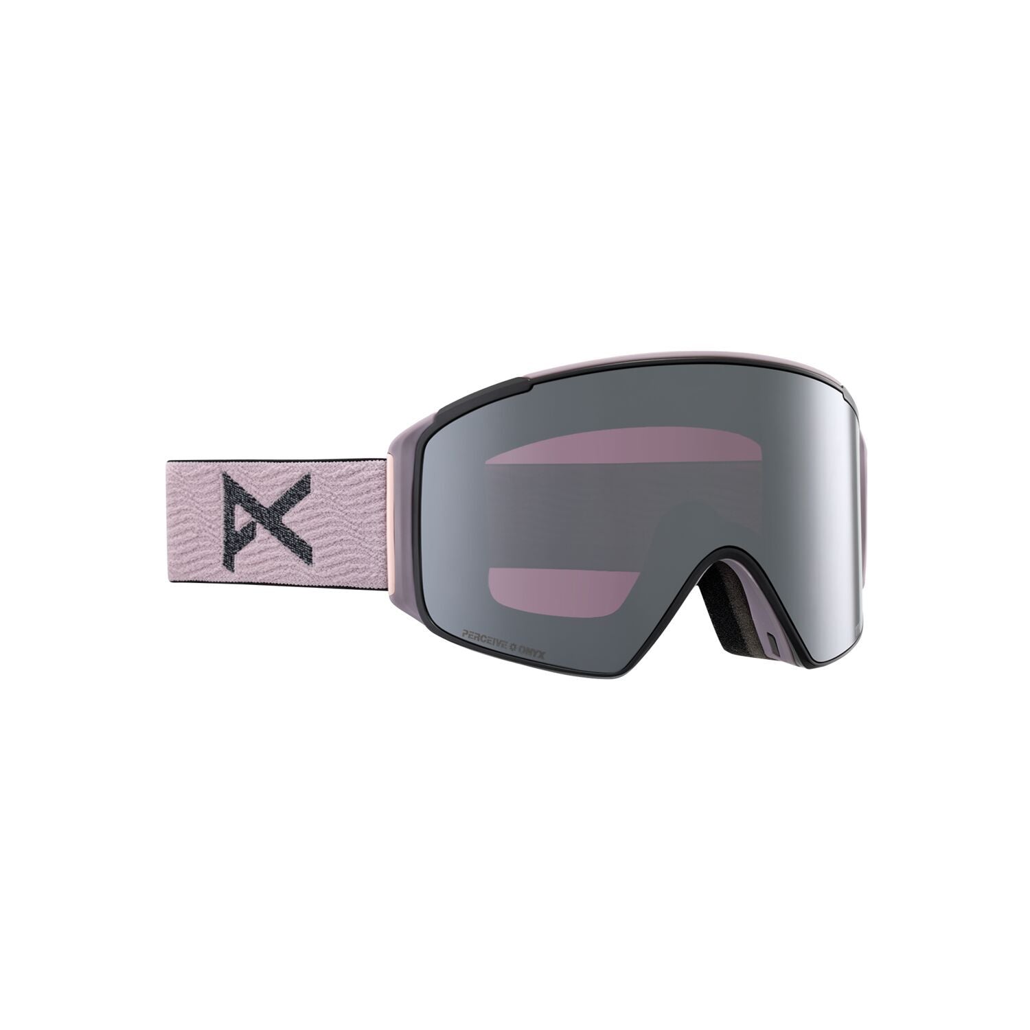 Anon M4S Cylindrical Low Bridge Goggles + Bonus Lens Elderberry Perceive Sunny Onyx - Anon Snow Goggles