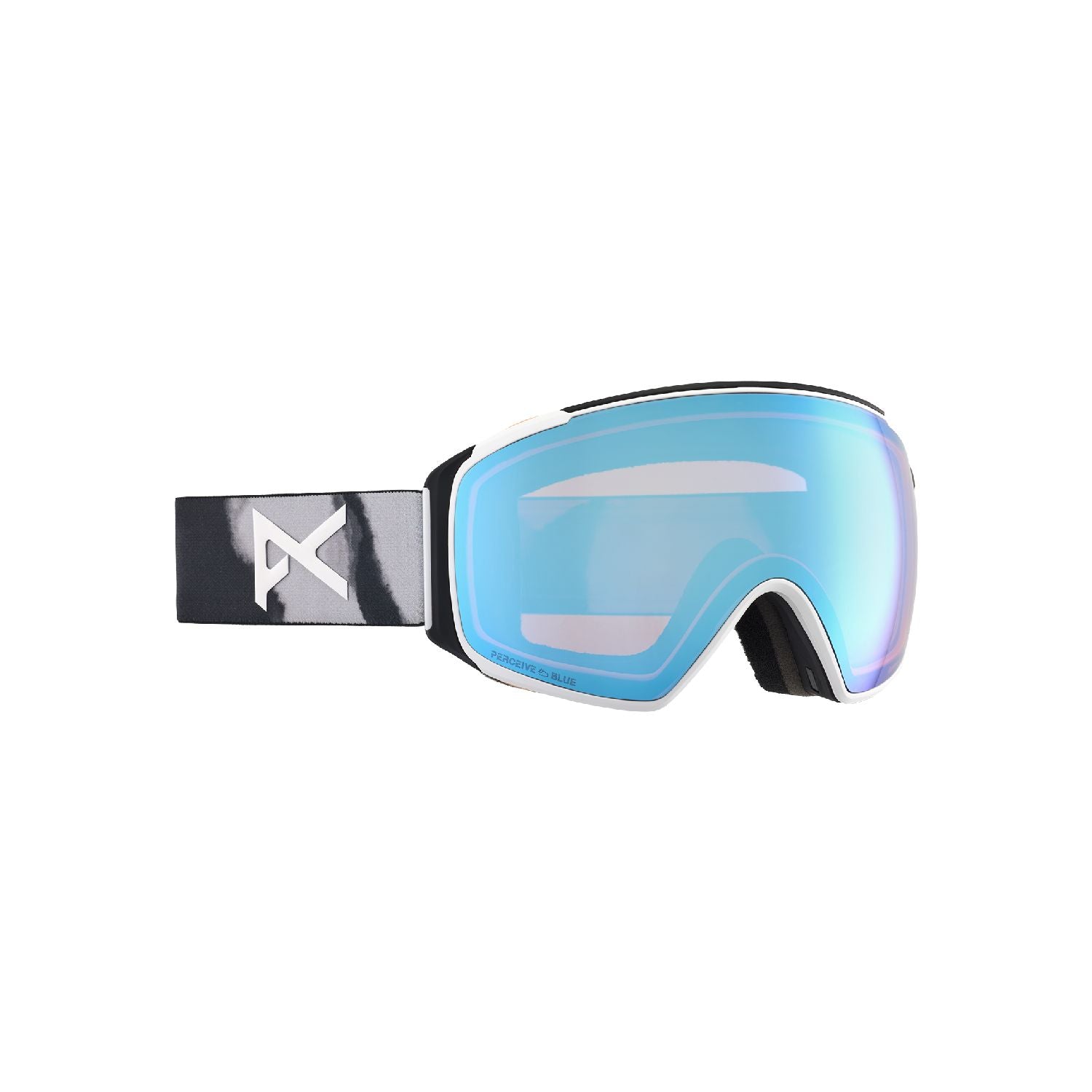 Anon M4S Toric Goggles + Bonus Lens + MFI face mask Family Tree Perceive Variable Blue - Anon Snow Goggles