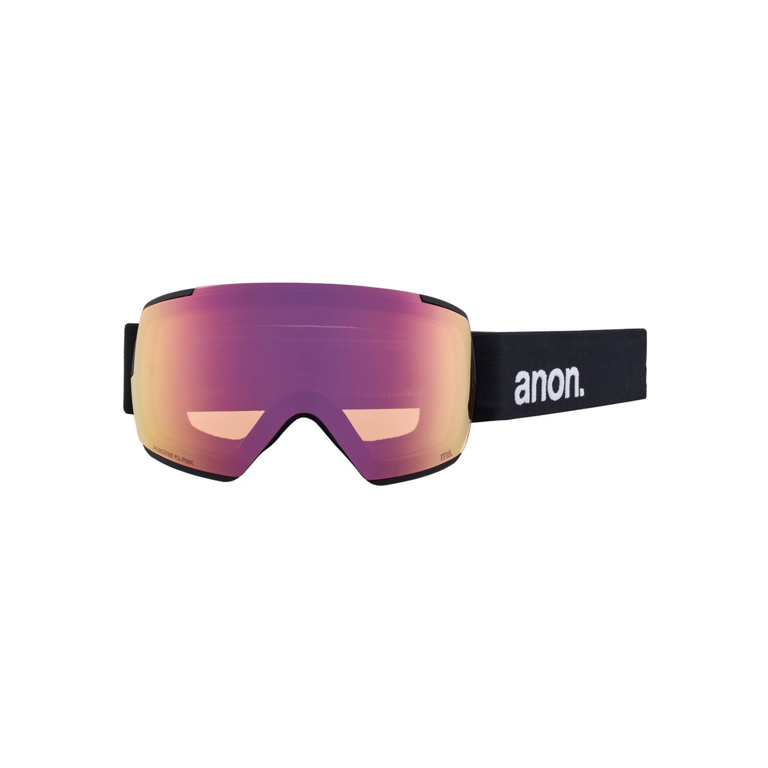 Anon M5 Low Bridge Snow Goggles Black Perceive Variable Blue Snow Goggles