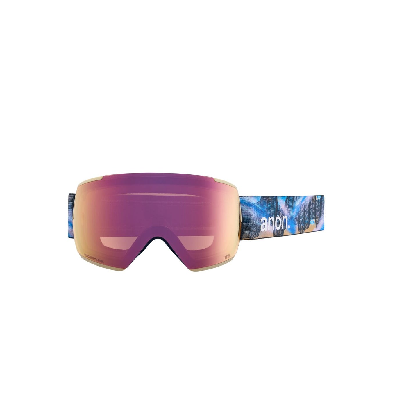 Anon M5 Low Bridge Snow Goggles Chet Malinow Perceive Variable Blue Snow Goggles