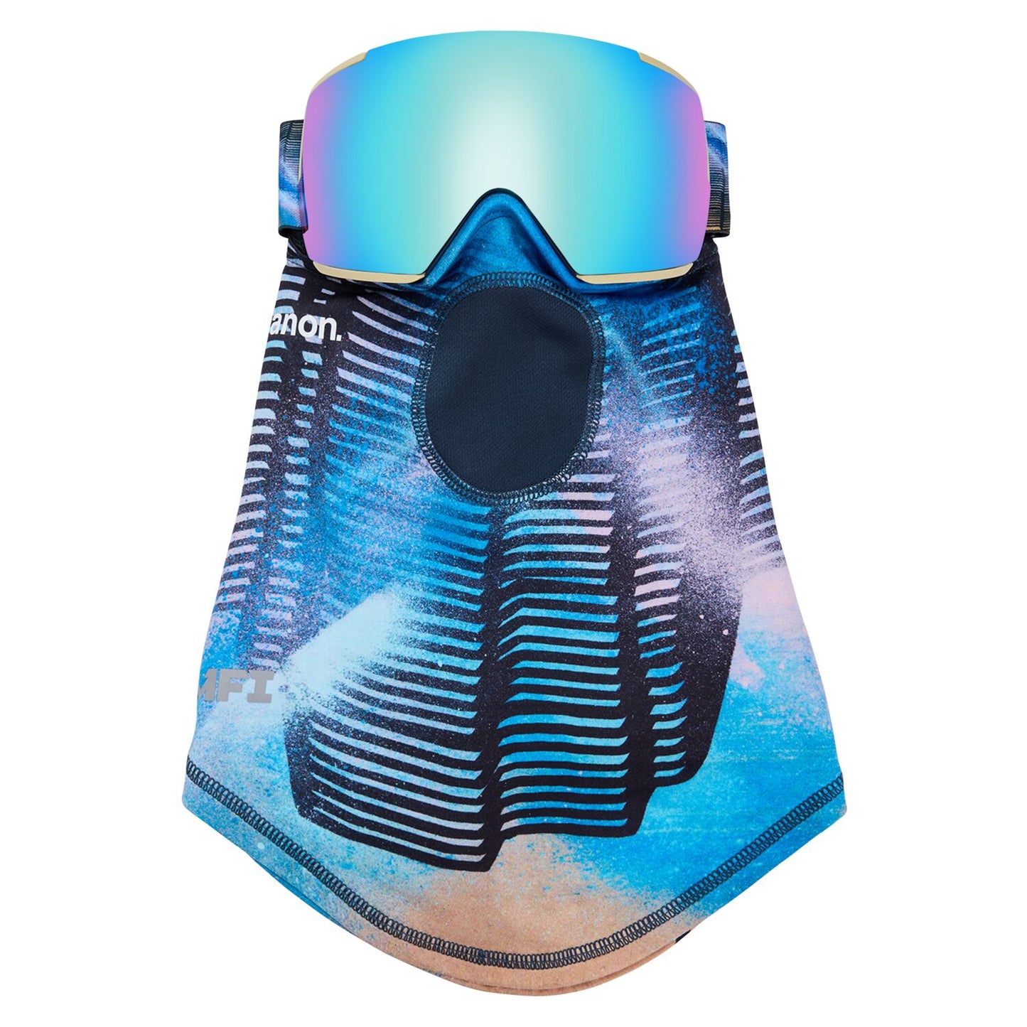 Anon M5 Low Bridge Snow Goggles Chet Malinow Perceive Variable Blue Snow Goggles