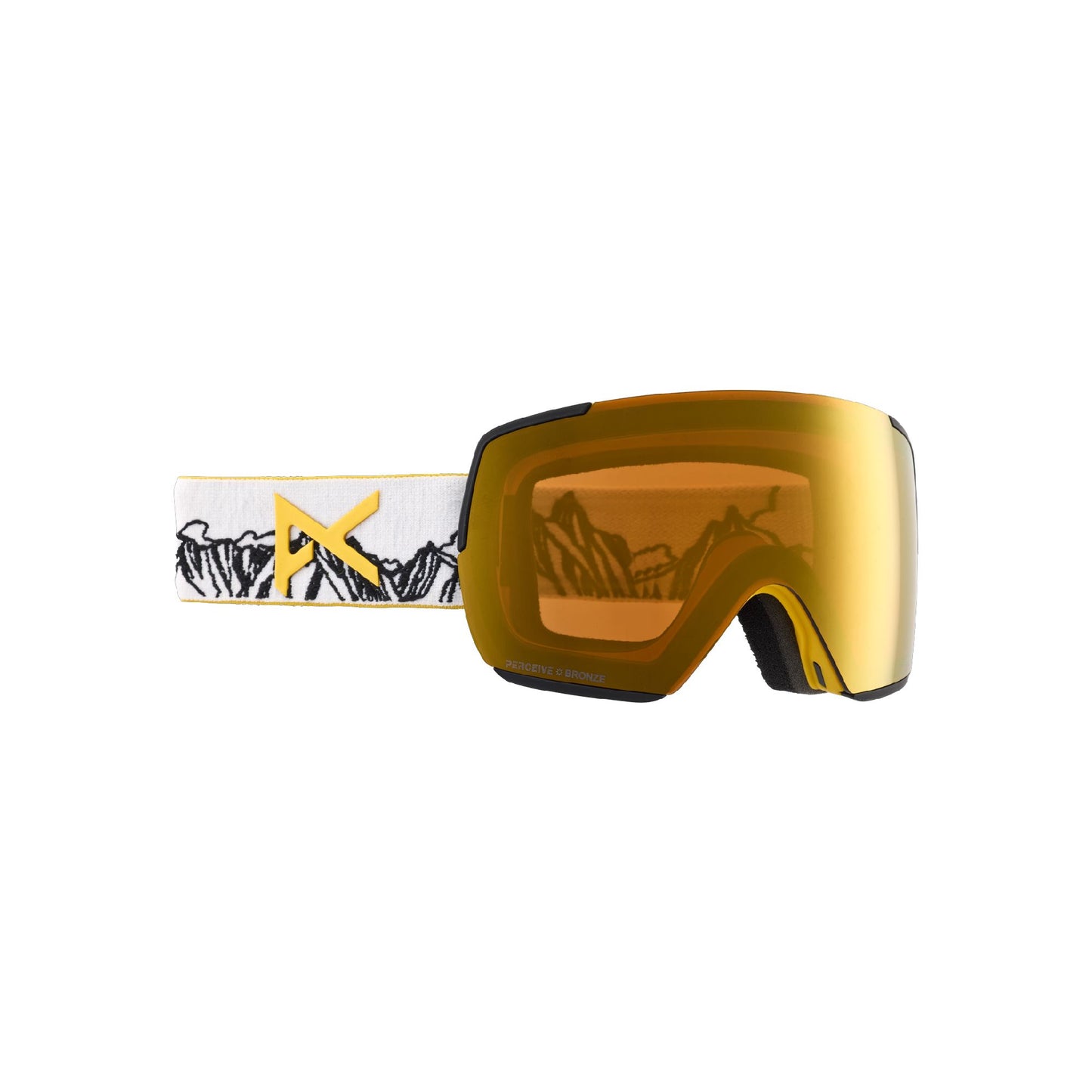 Anon M5S Low Bridge Snow Goggles Jumbo Perceive Sunny Bronze - Anon Snow Goggles