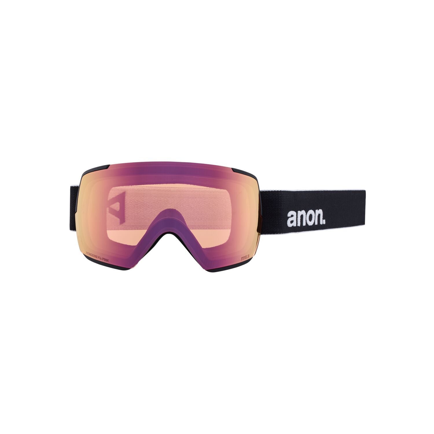 Anon M5S Low Bridge Snow Goggles Black Perceive Variable Blue - Anon Snow Goggles