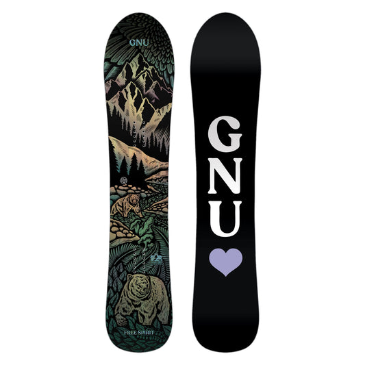 GNU Women's Free Spirit Snowboard 2024 Snowboards
