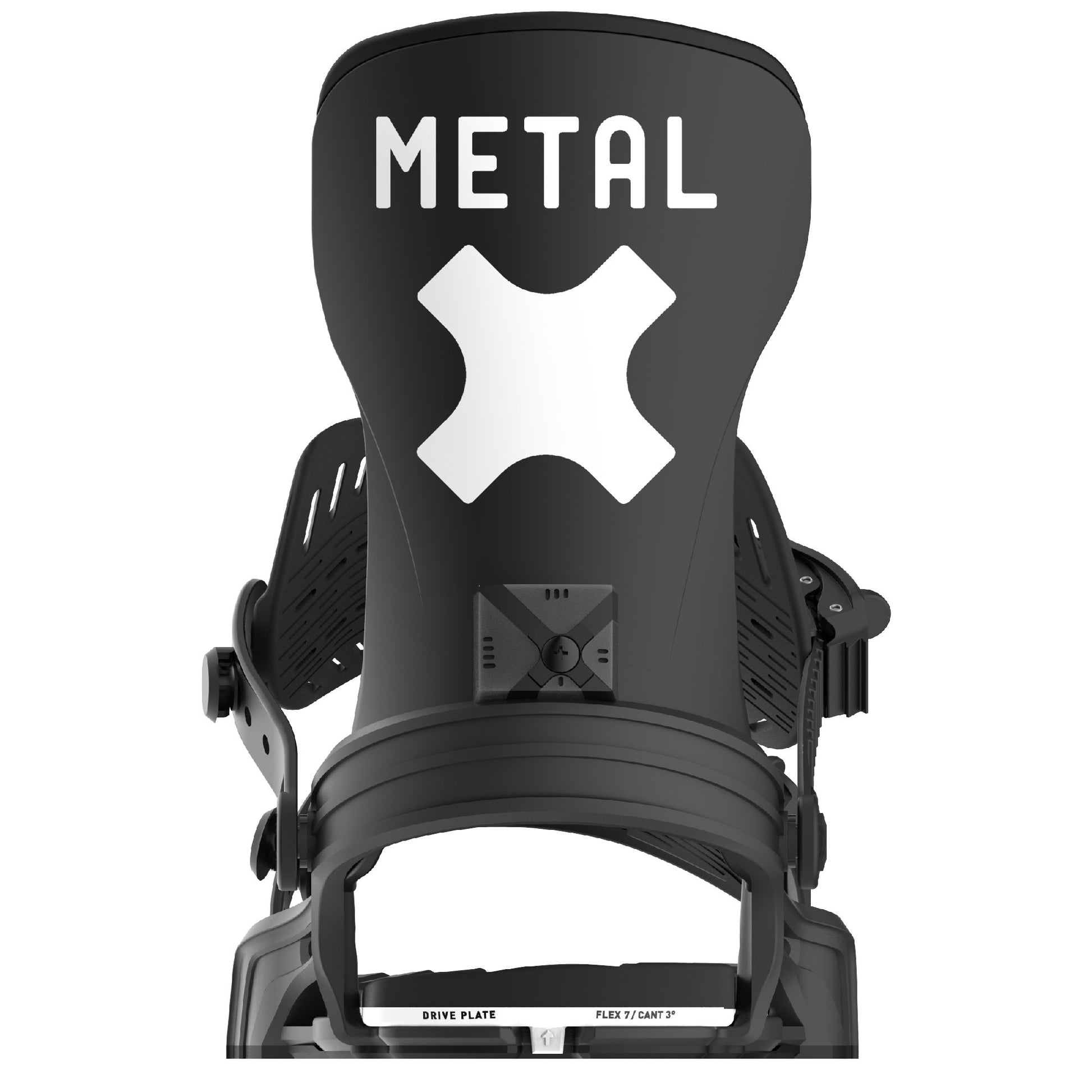 Bent Metal Axtion Snowboard Bindings Black - Bent Metal Snowboard Bindings