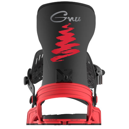 Bent Metal Axtion Snowboard Bindings Red Black - Bent Metal Snowboard Bindings