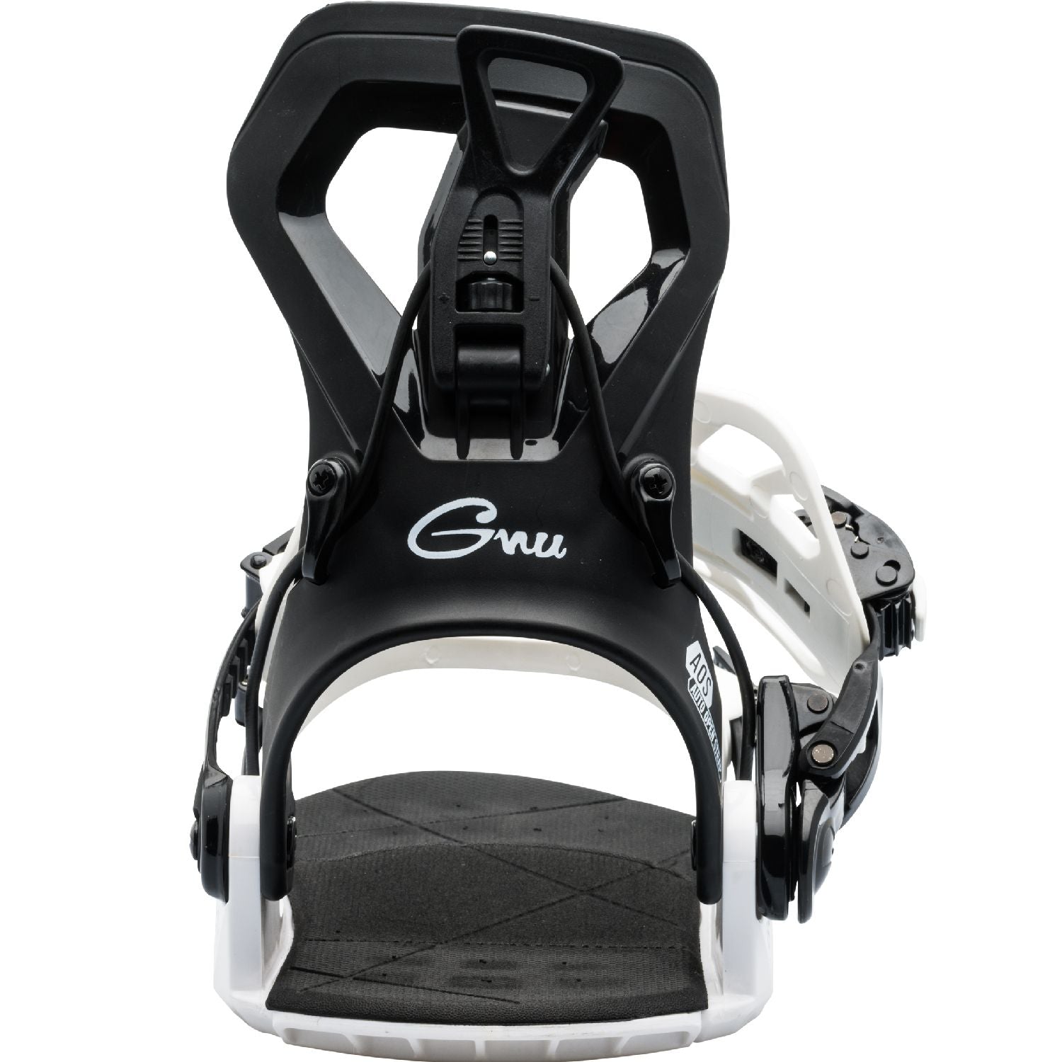 GNU B-Real Snowboard Bindings White - GNU Snowboard Bindings