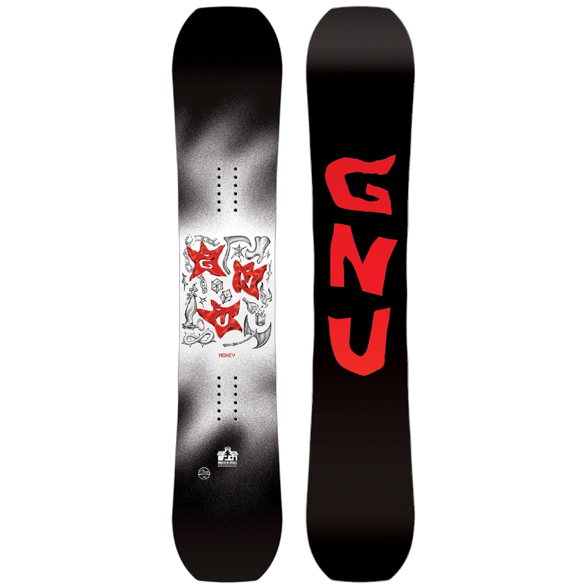 GNU Money Snowboard 2025 158W Snowboards