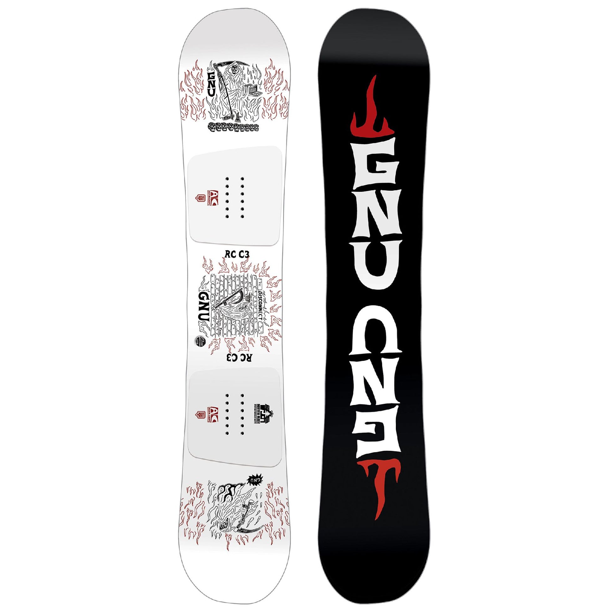 GNU RCC3 Snowboard 2025 162W Snowboards