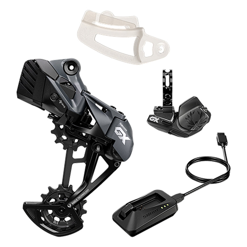 SRAM GX Eagle AXS Upgrade Kit - Compatible any SRAM Eagle Ecosystem Cassettes Crank Arms BLK A1 - SRAM Group Kits