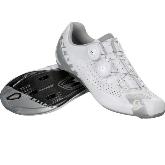 Scott Women's Road RC Shoe - Openbox Gloss White Gloss Silver 38 Bike Shoes