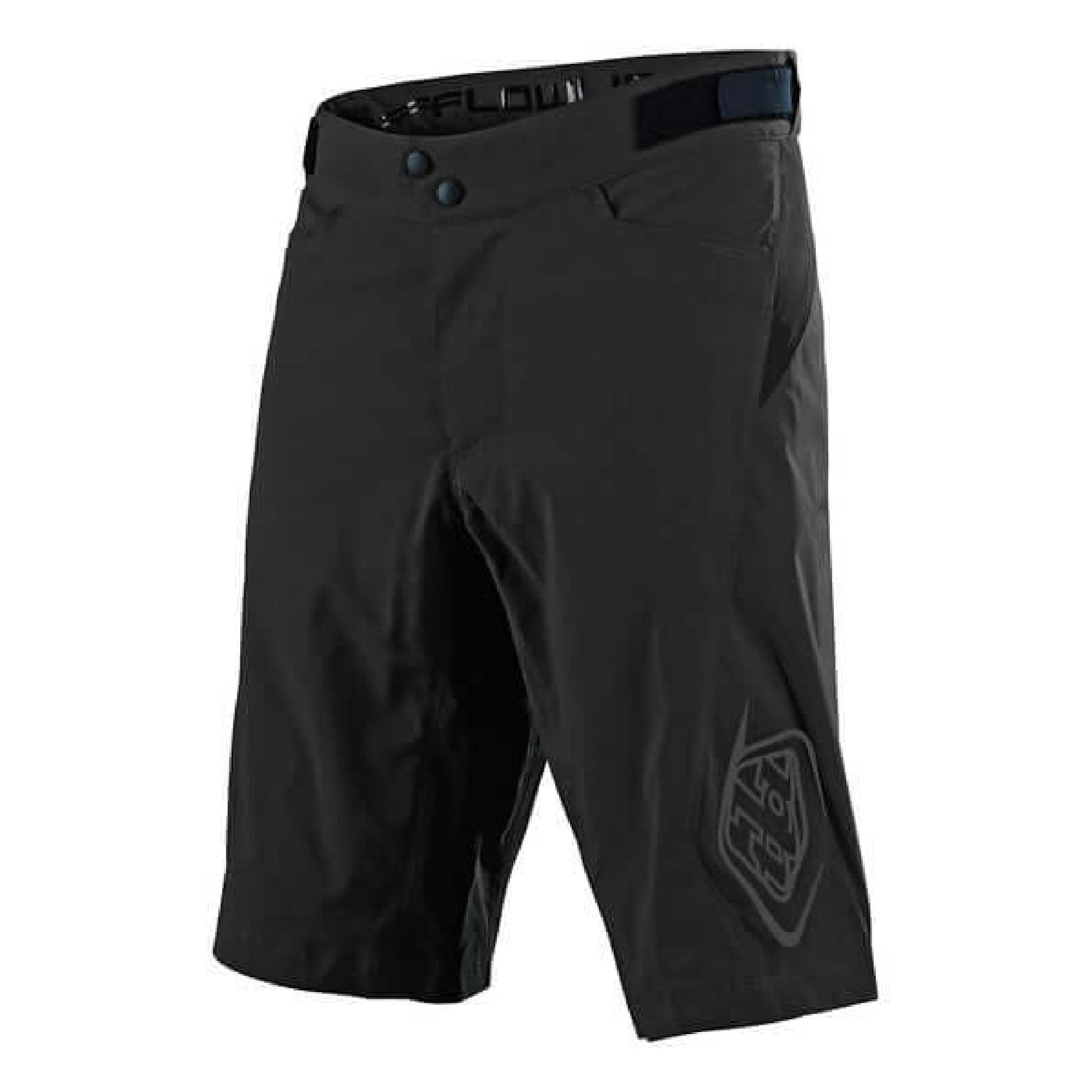Troy Lee Designs Flowline Short Solid Black Bike Shorts