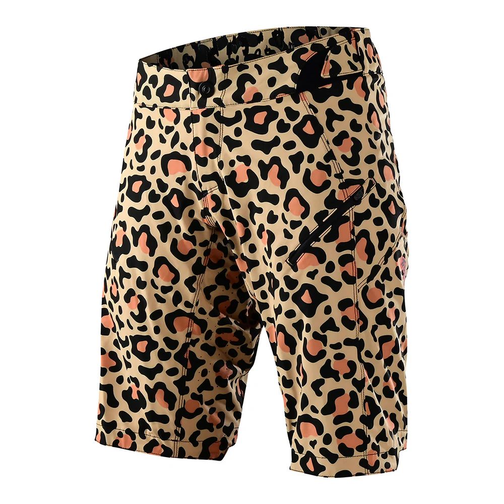 Troy Lee Designs Women's Lilium Shorts w/ Liner Leopard Bike Shorts