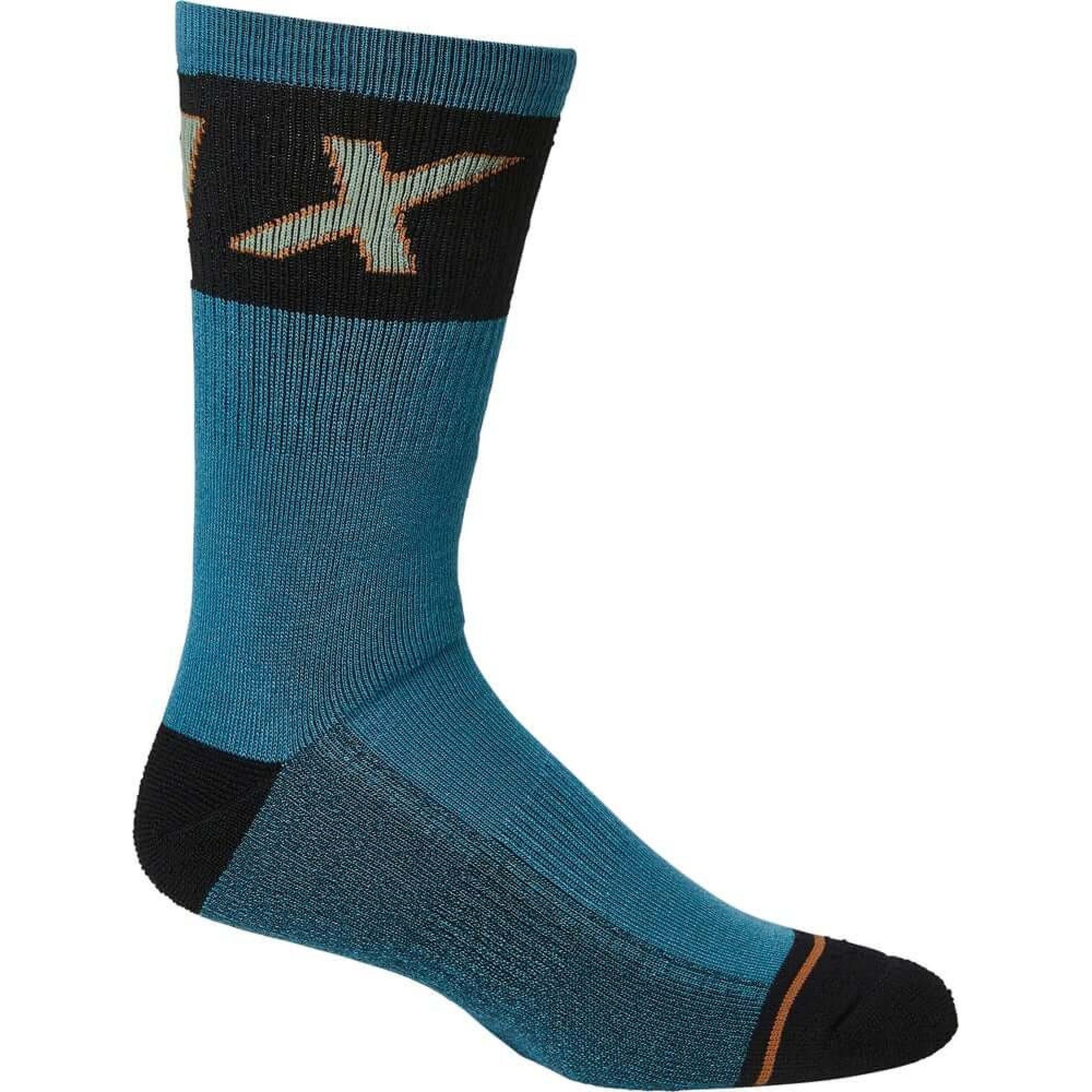 Fox Men's 8" Winter Wool Sock Slate Blue L\XL Socks