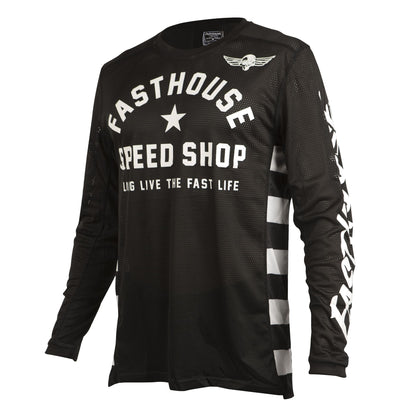 Fasthouse Originals Air Cooled Jersey Black - Fasthouse Bike Jerseys