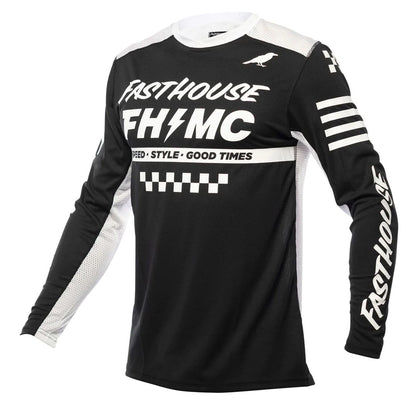 Fasthouse A/C Elrod Jersey Black Bike Jerseys