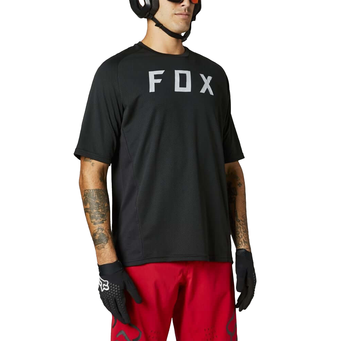 Fox Men's Defend SS Jersey Black Bike Jerseys